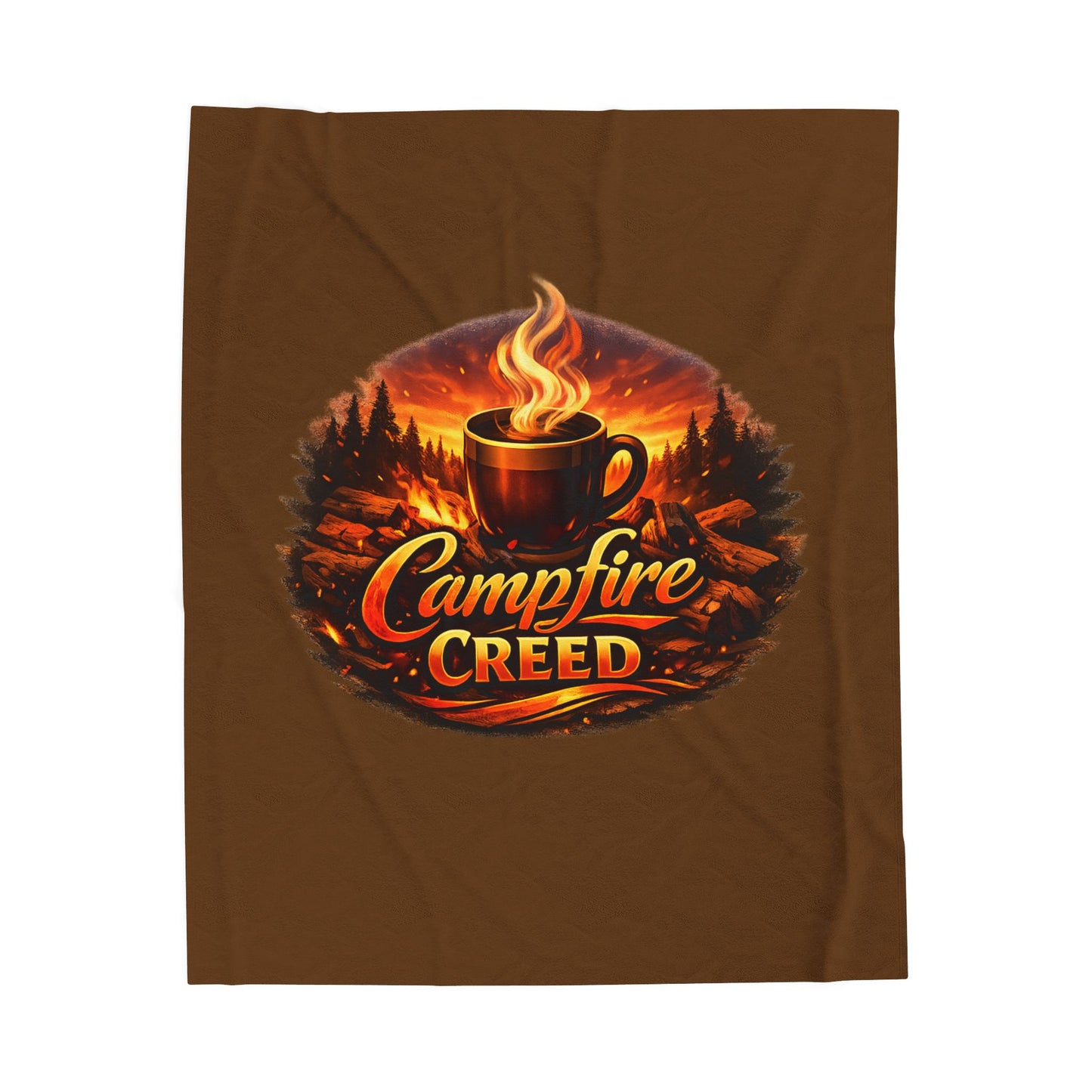 Campfire Creed Relaxation Blanket— Unleash the Warmth
