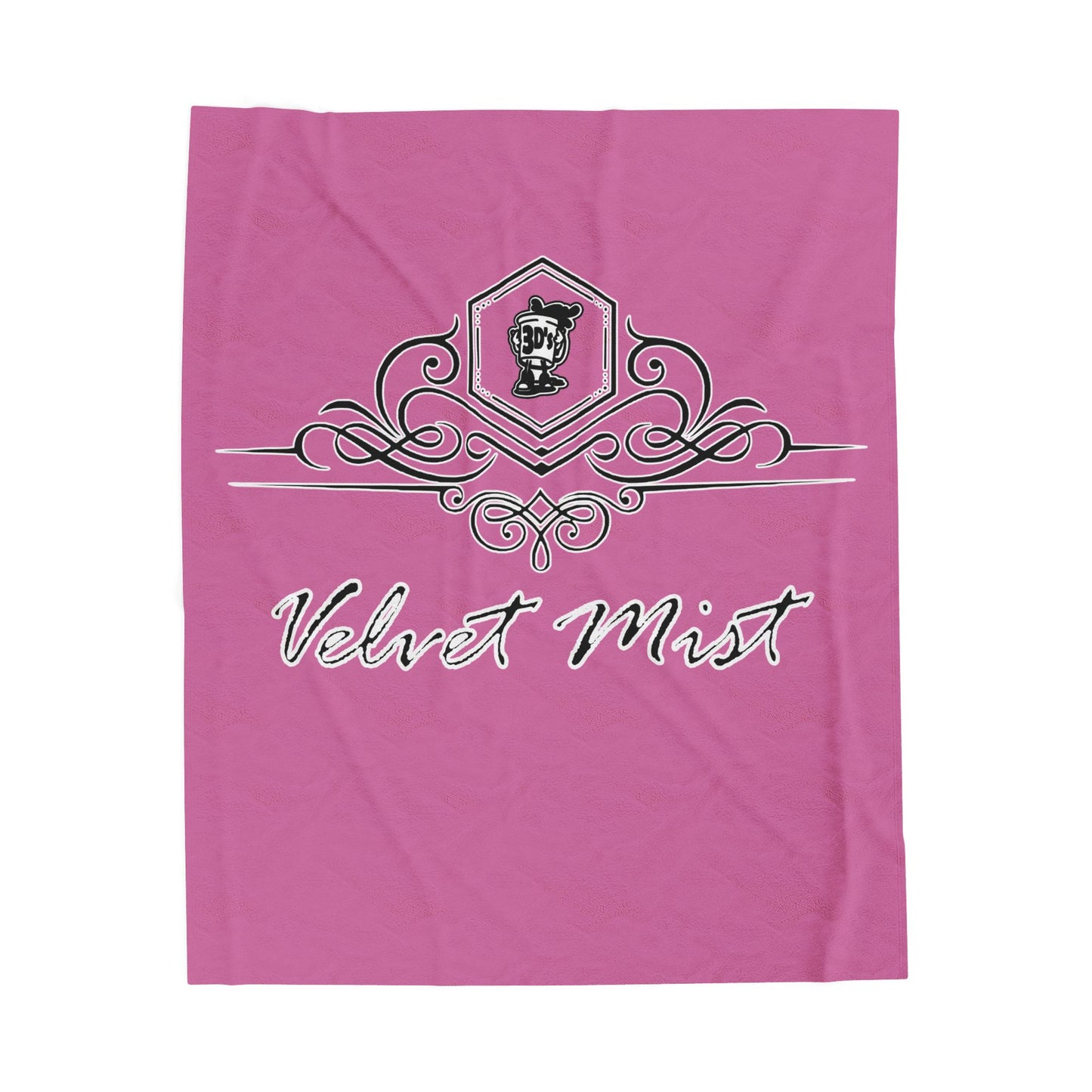 Velvet Mist Plush Blanket