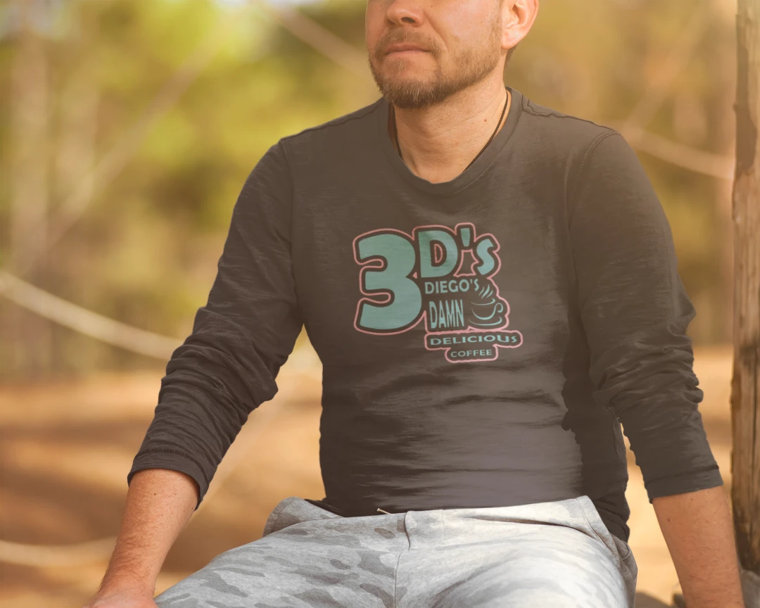 3Ds Miami Nights Tee (Long Sleeve)