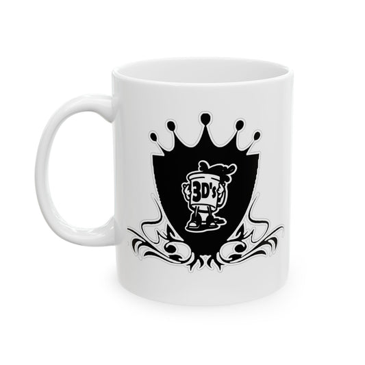3D’s Mascot Crown Ceramic Mug