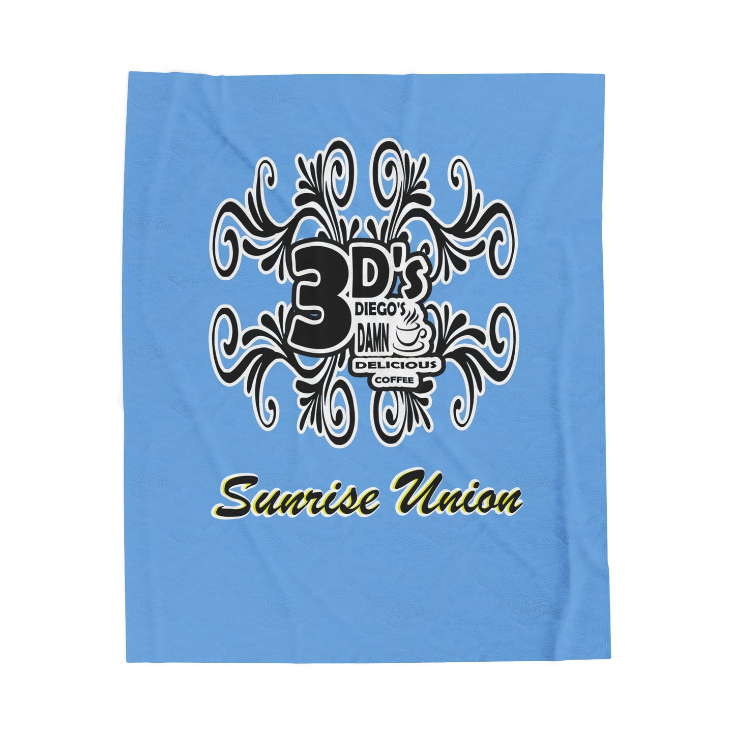 Sunrise Union Plush Blanket