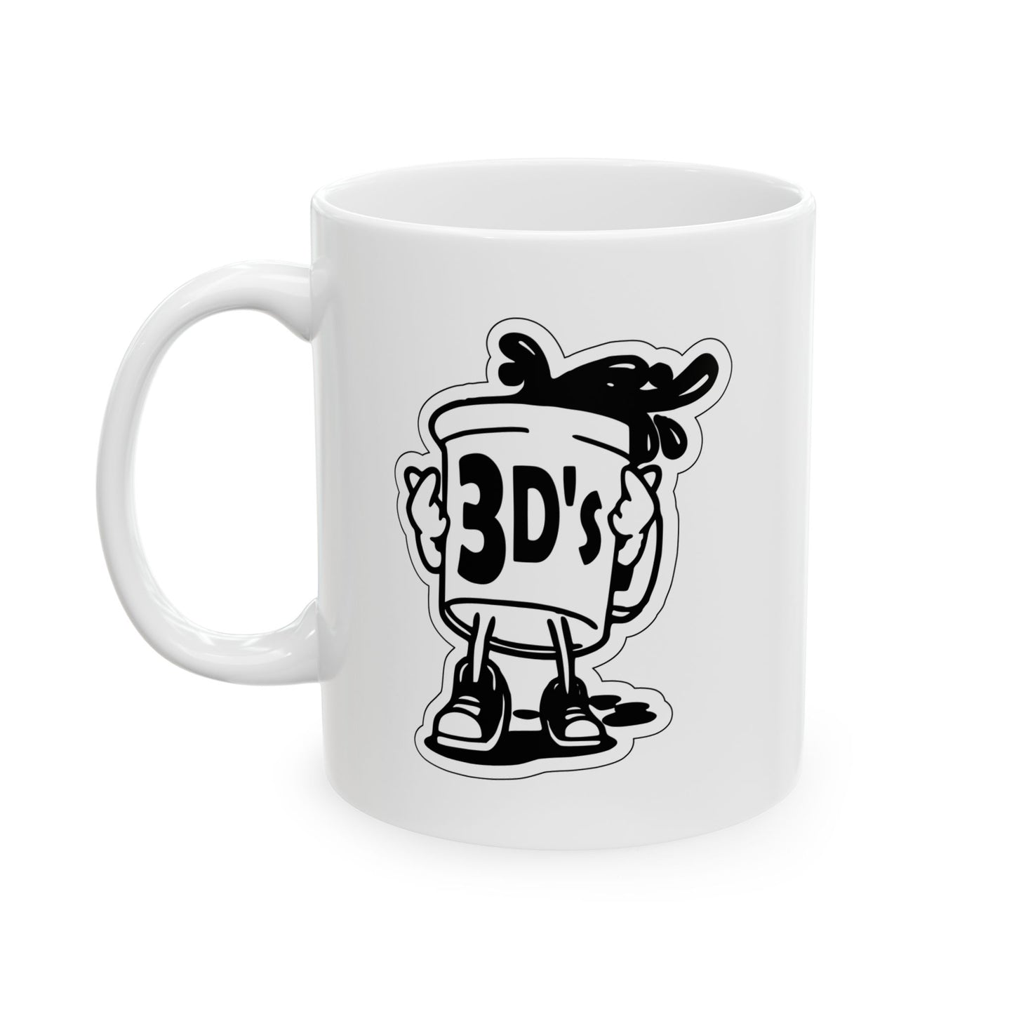 3D's Mascot Coffee Mug