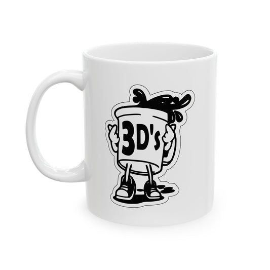 3D's Mascot Coffee Mug