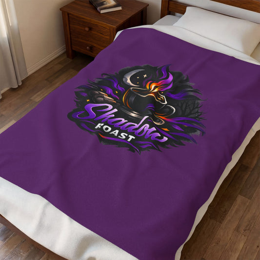 Shadow Roast Relaxation Blanket — Disappear Into the Quiet
