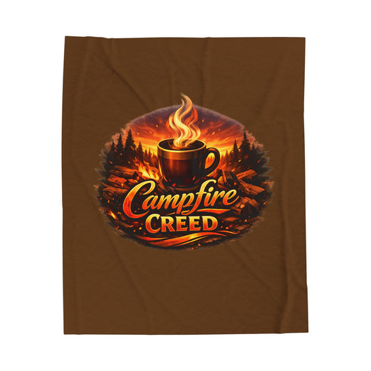Campfire Creed Relaxation Blanket— Unleash the Warmth