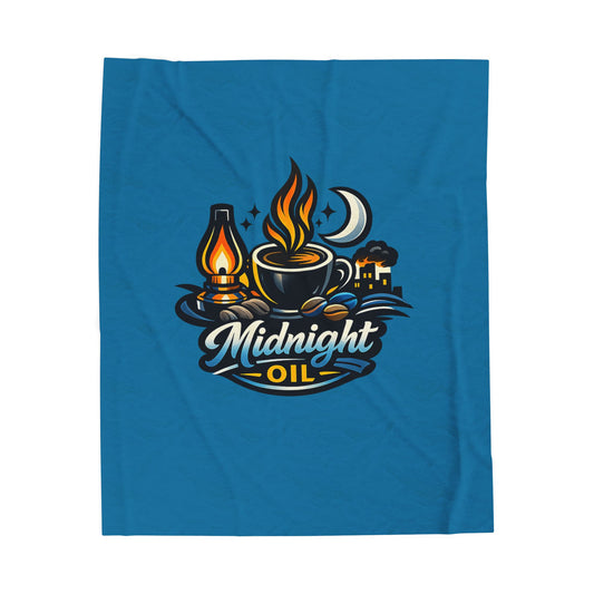 Midnight Oil Relaxation Blanket — For the Ones Who Keep Going