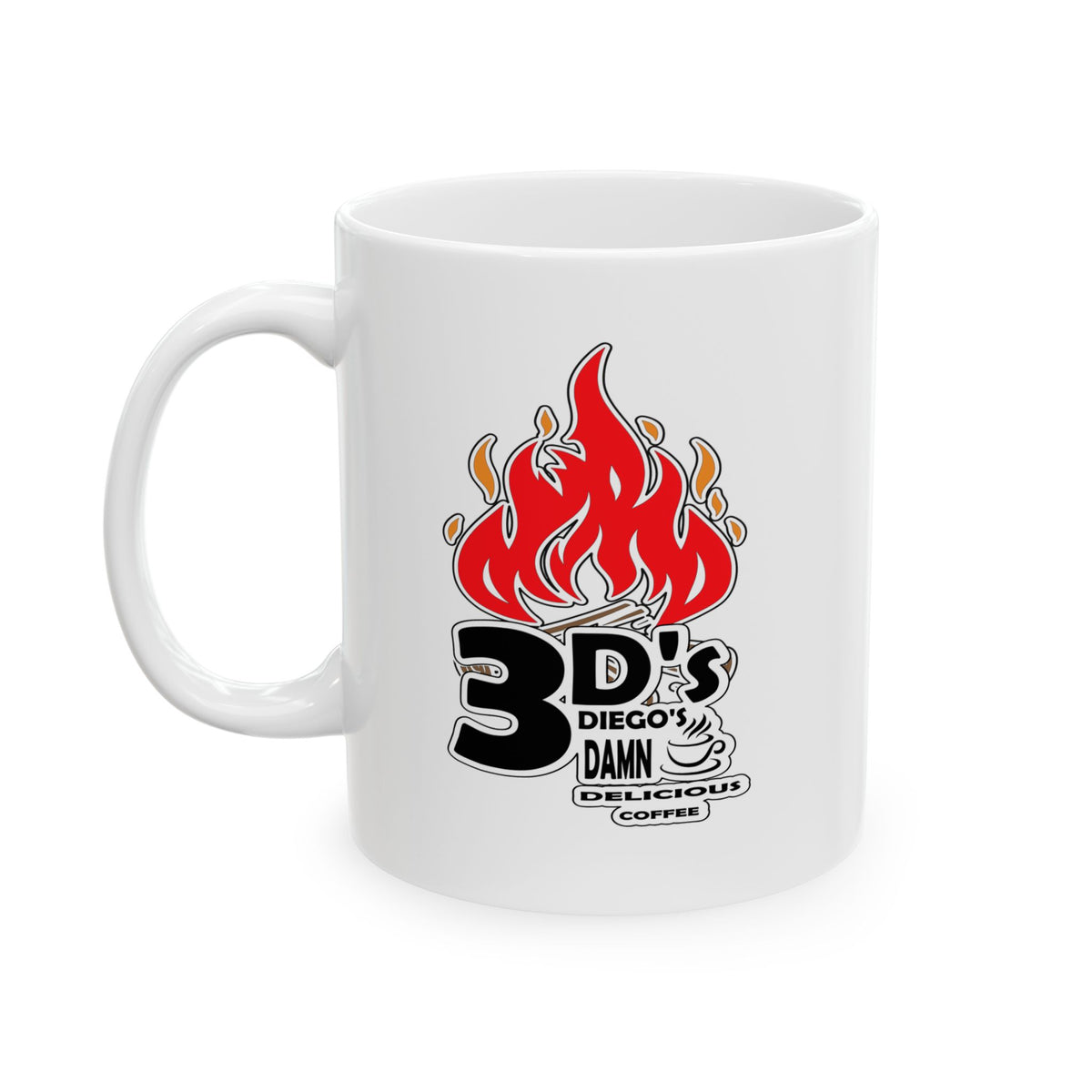 Firefighter Coffee Mug, 11oz 15oz Ceramic, Perfect Gift for Heroes, Birthday, Appreciation, Everyday Use, Unique Design