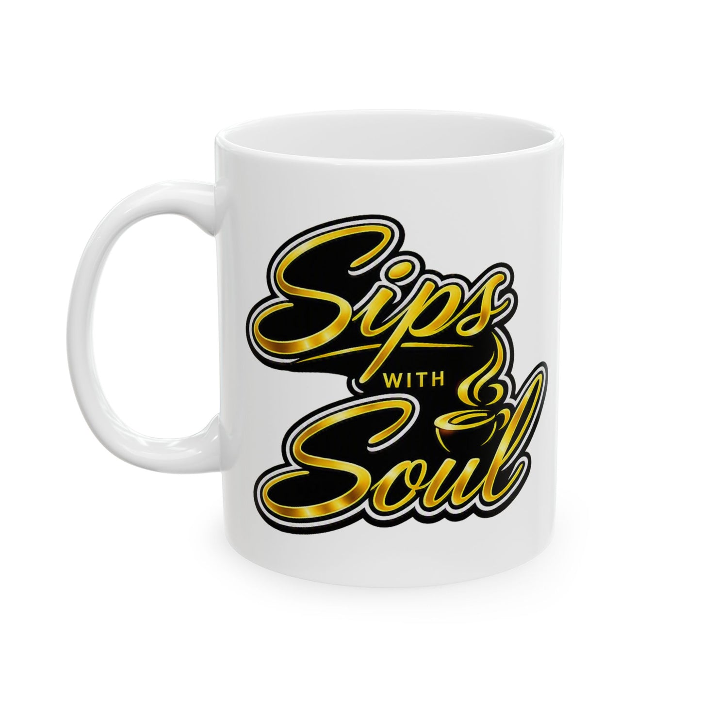 SipswithSoul (Gold) Coffee Mug