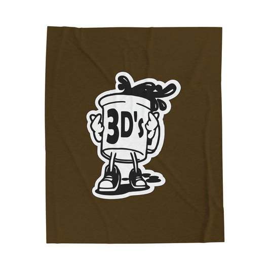 3D’s Mascot Relaxation Blanket — Comfort With Character