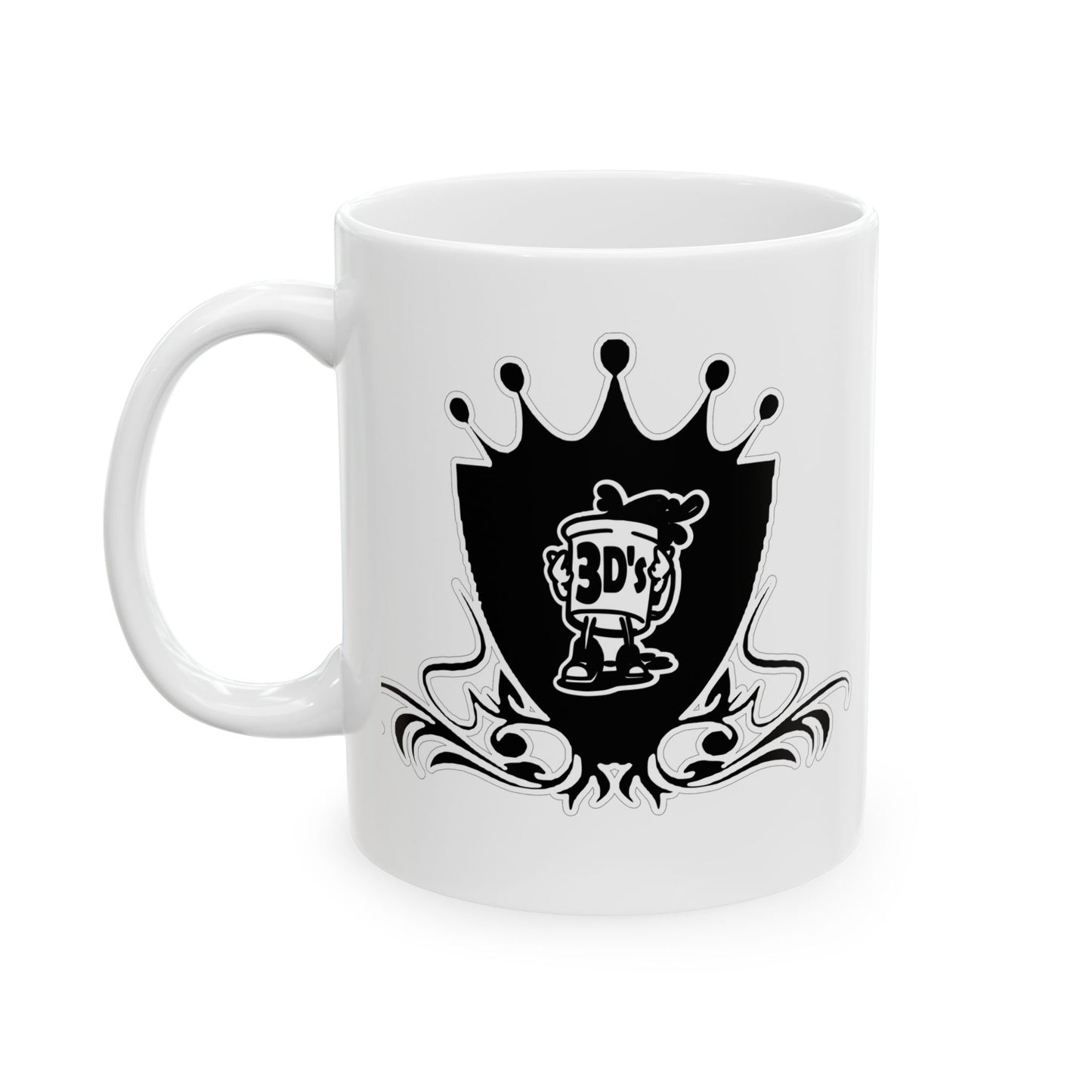 Black Crown Ceramic Mug