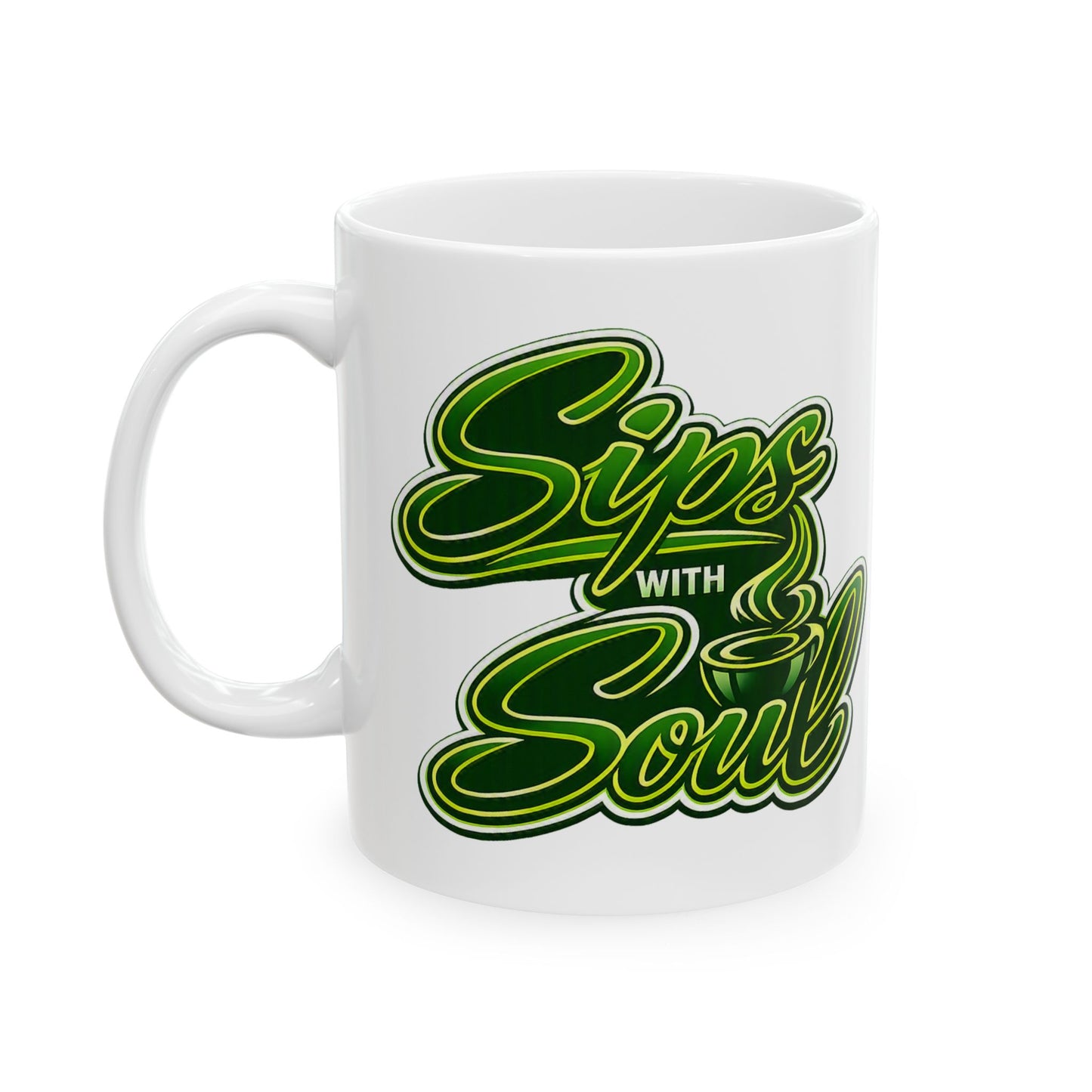 SipswithSoul (Green) Coffee Mug
