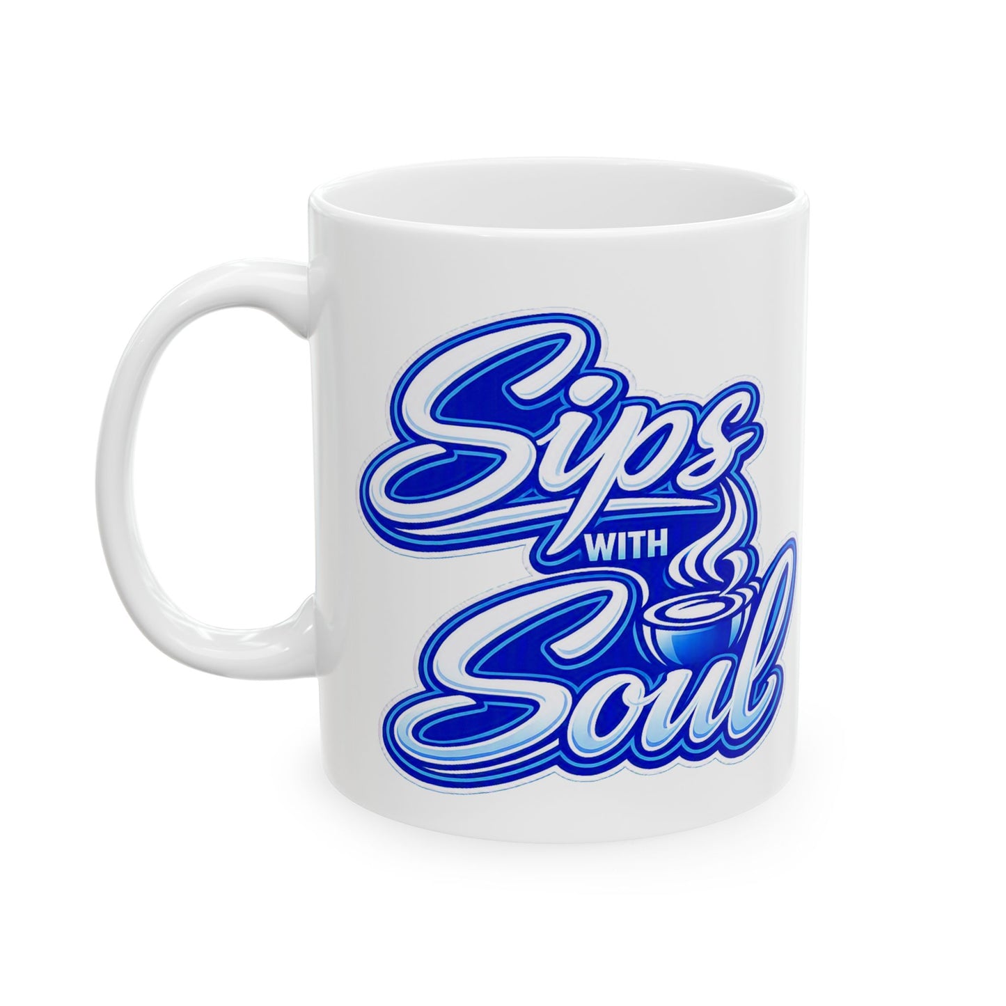 SipswithSoul (Blue) Coffee Mug