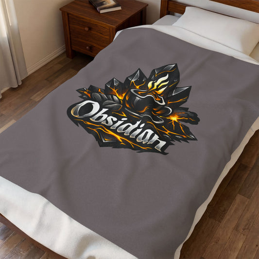 Obsidian Relaxation Blanket — Warmth From the Core