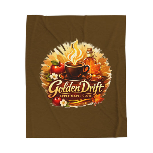Golden Drift Relaxation Blanket — Settle Into the Glow