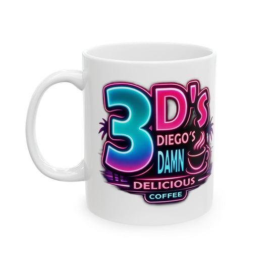 3D's Miami Nights Coffee Mug