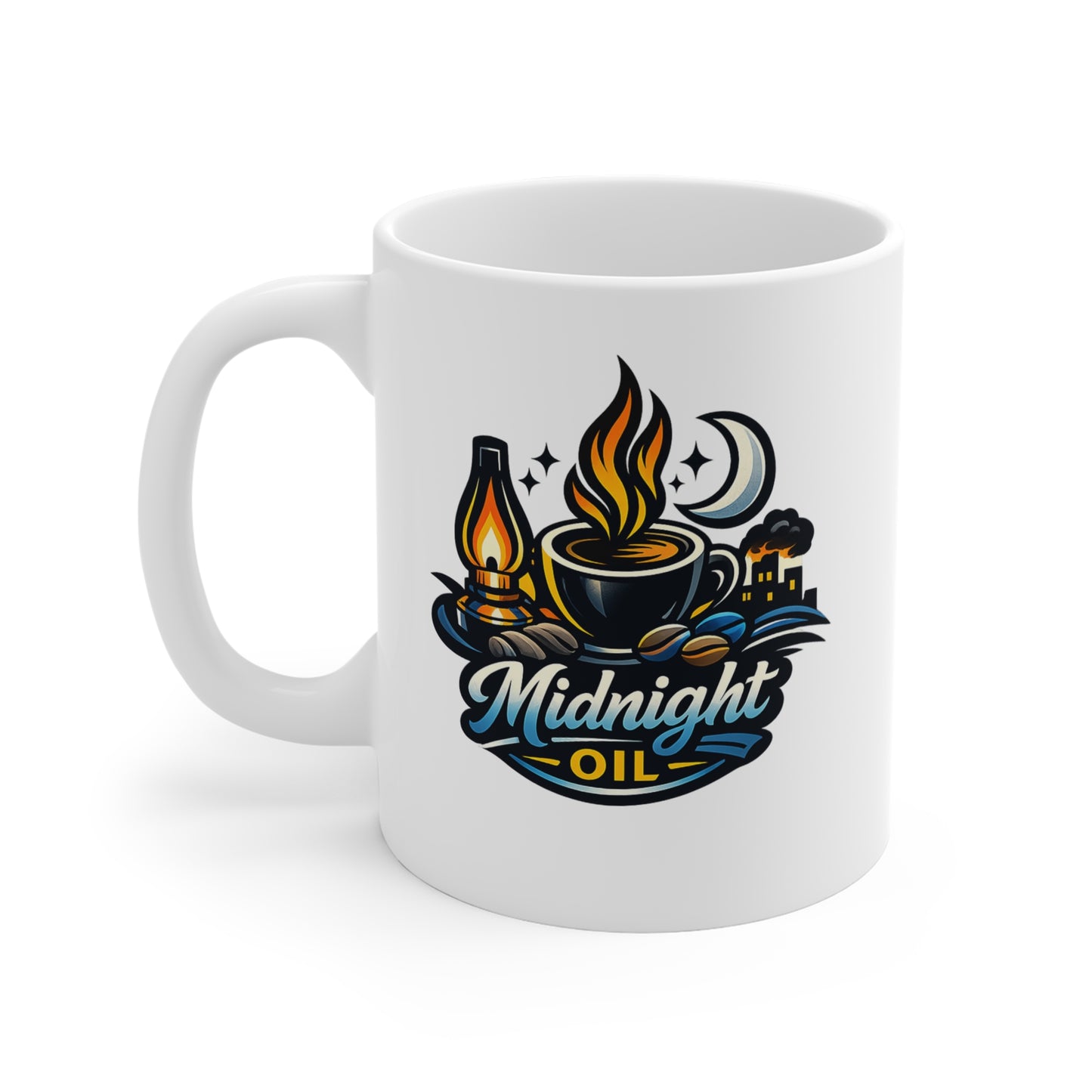 Midnight Oil Coffee Mug
