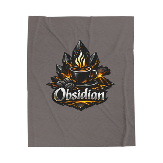 Obsidian Relaxation Blanket — Warmth From the Core