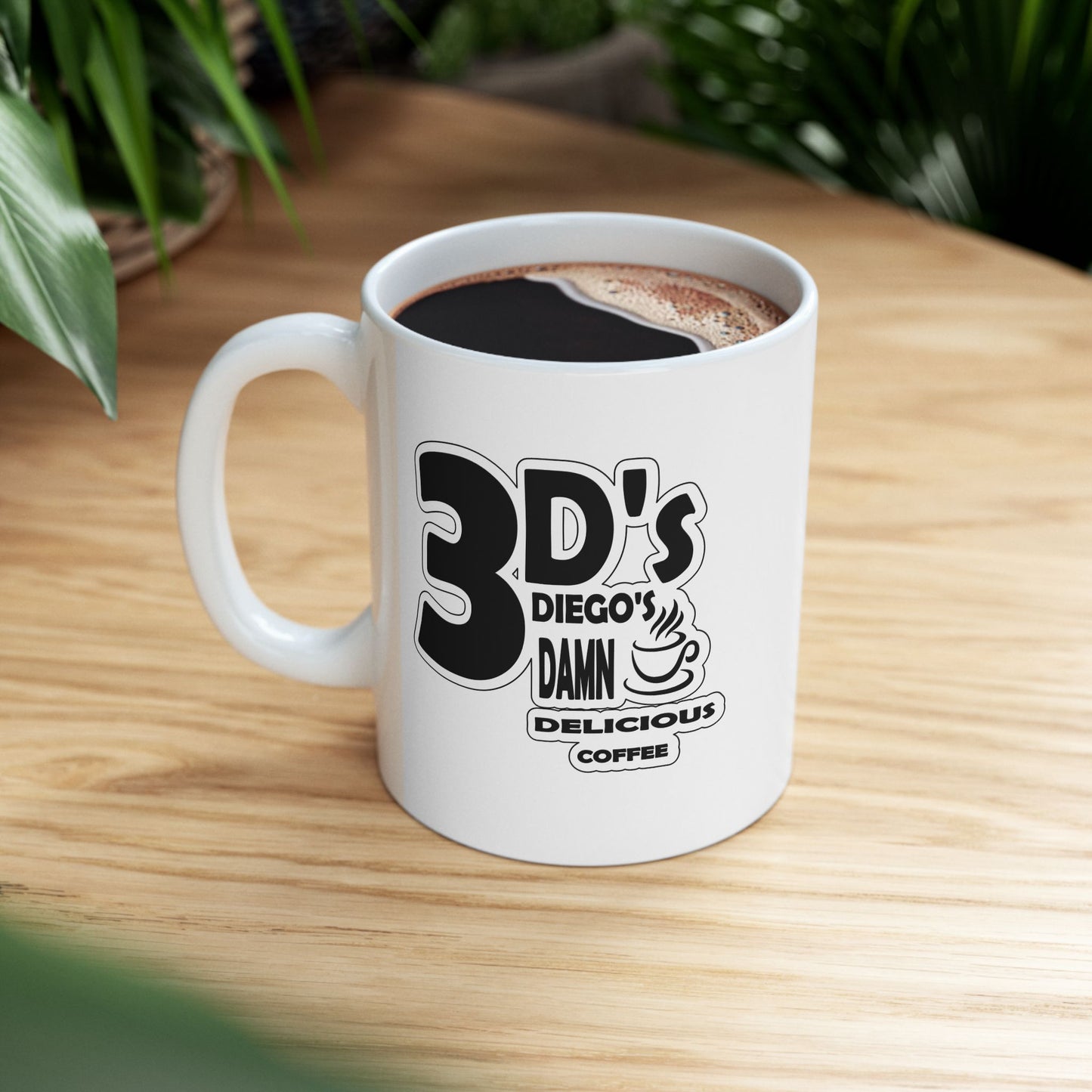 3D's Logo Coffee Mug