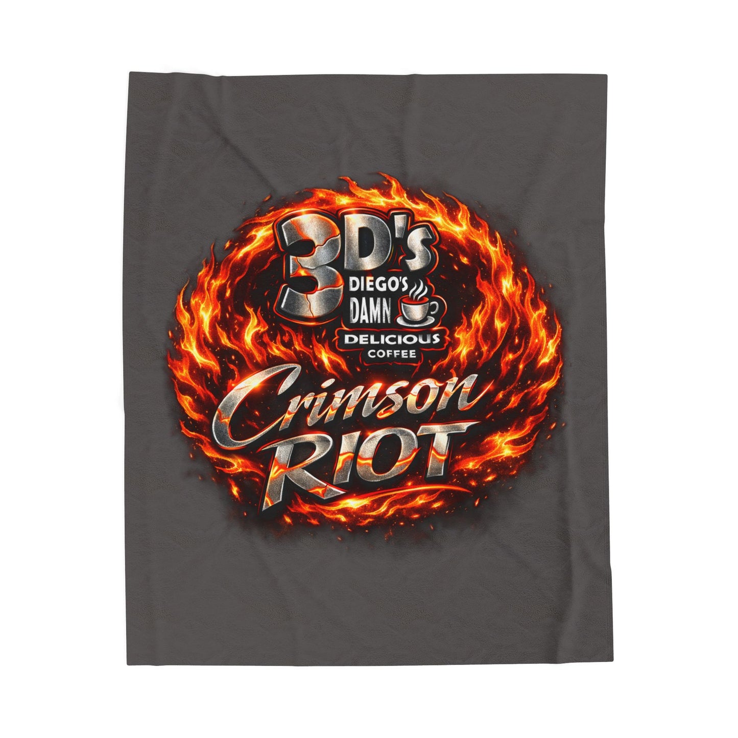 Crimson Riot Relaxation Blanket — Unleash the Warmth