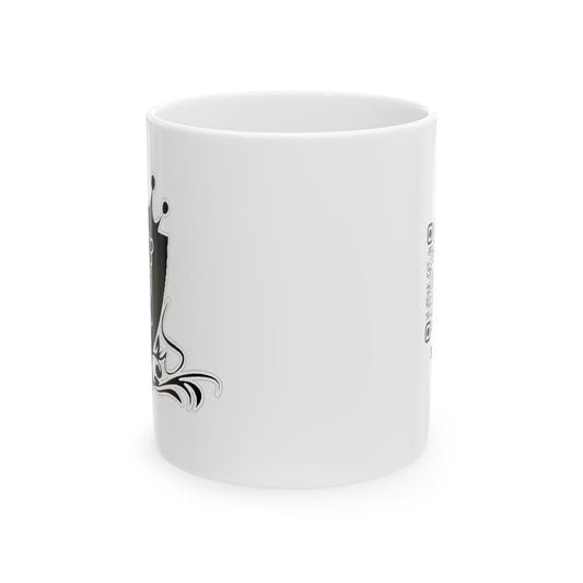 Black Crown Ceramic Mug