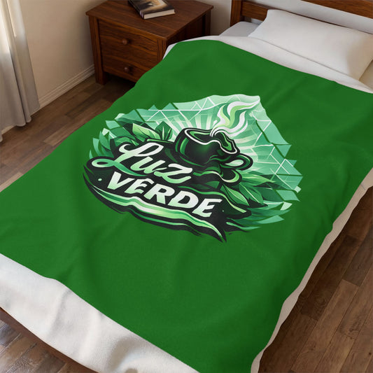 Luz Verde Relaxation Blanket — Breathe Into the Fresh Start