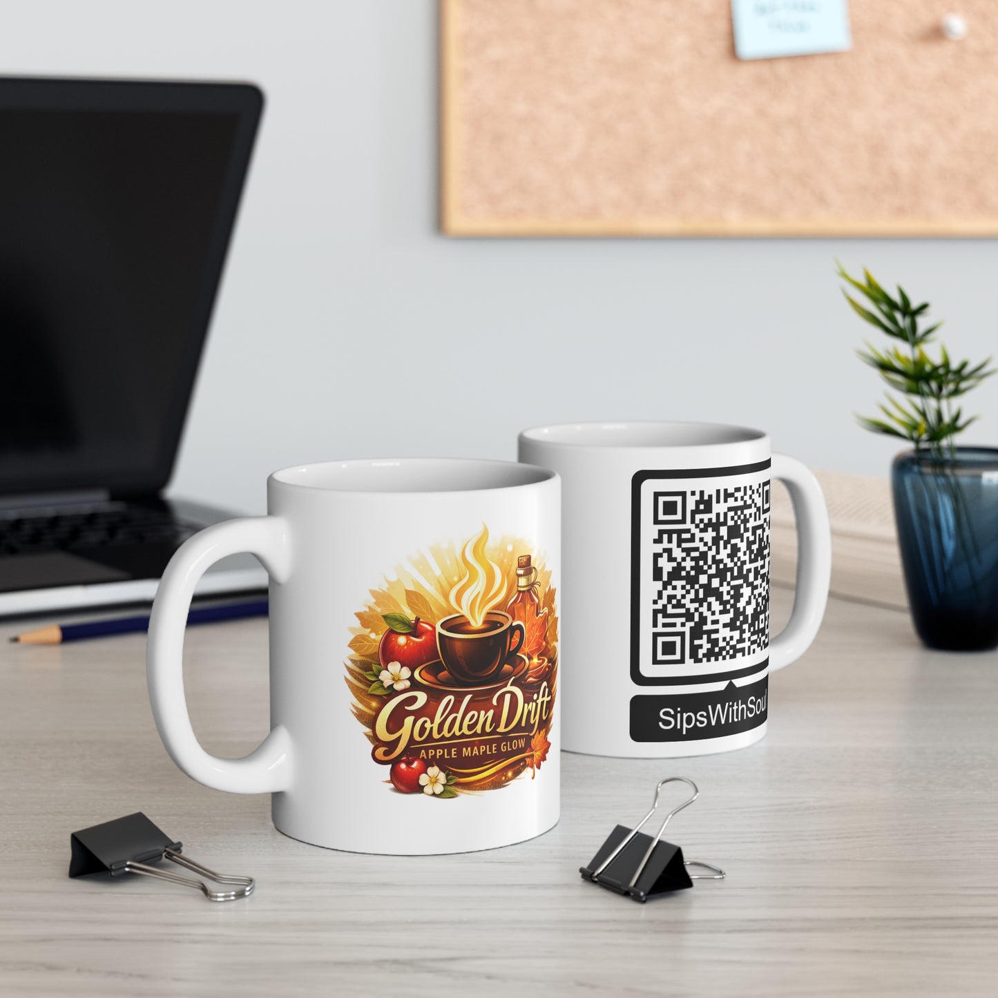 Golden Drift Coffee Mug