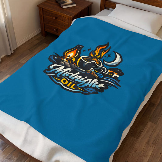 Midnight Oil Relaxation Blanket — For the Ones Who Keep Going
