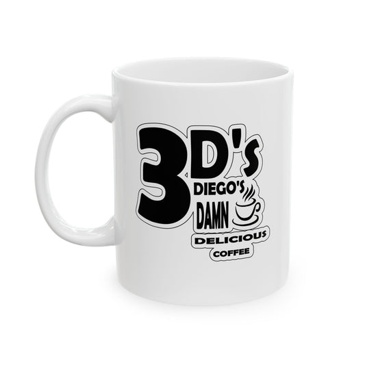 3D's Logo Coffee Mug