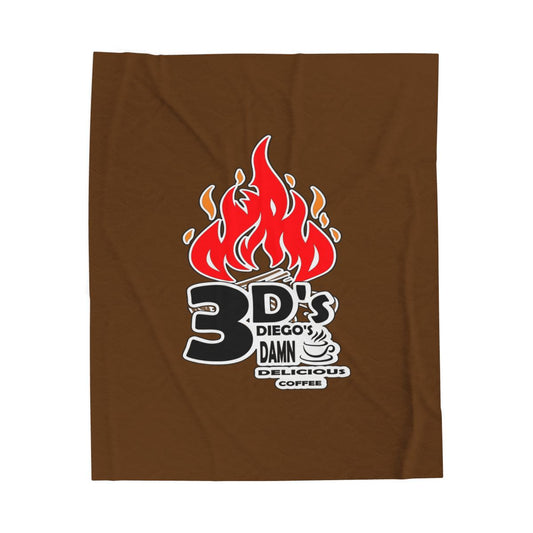 Campfire Creed Velveteen Plush Blanket