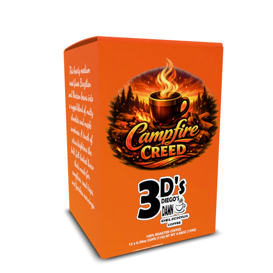 Campfire Creed (12 Ct. Single Serve Coffee Pods) Medium Roast